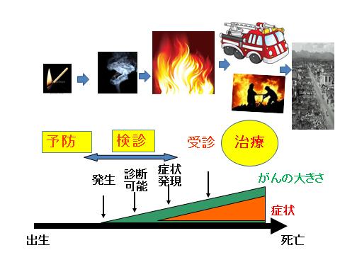 予防できないものは、早期に見つけて治すについてのイメージ画像