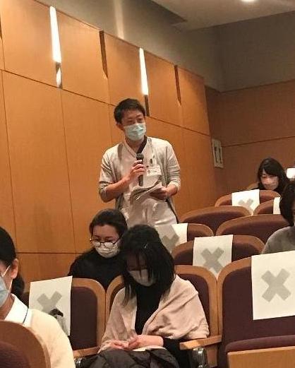 令和3年度看護研究発表会の様子3