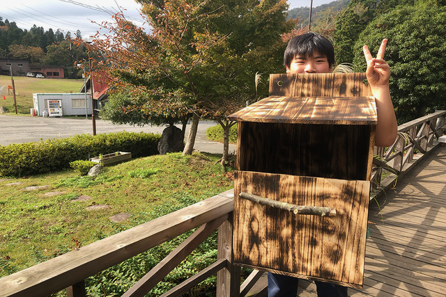 巣箱作り