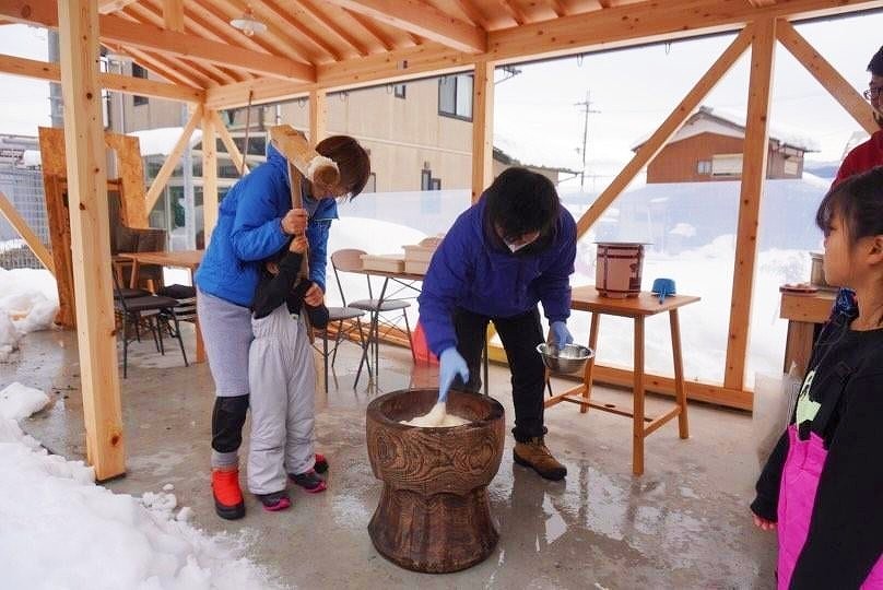 餅つき