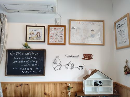 ウェルカムボードの写真