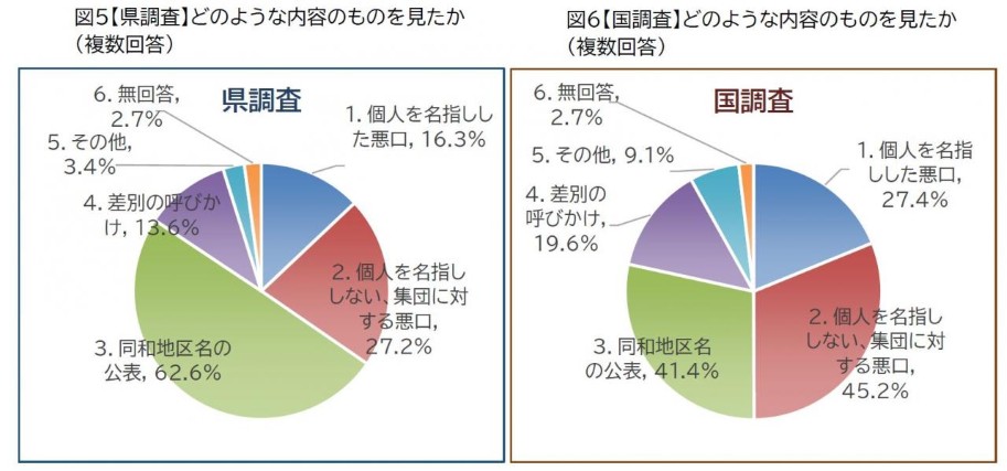どのような内容のものを見たか