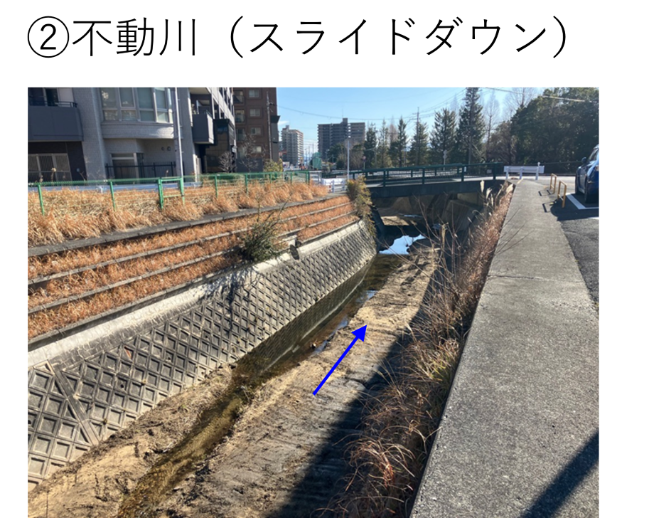 2不動川(スライドダウン)