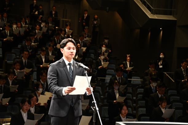 辞令交付式の様子1