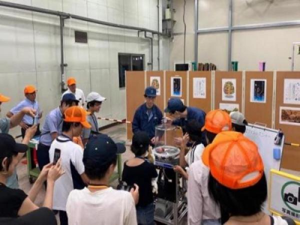 令和7年度オープンファクトリーイベントの様子です(神港精機株式会社)