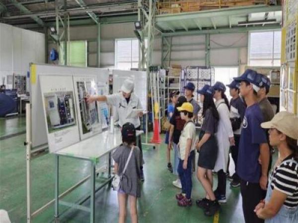 令和7年度オープンファクトリーイベントの様子です(大洋産業株式会社)