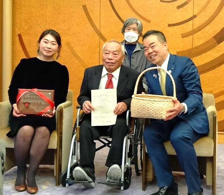 授与式の様子