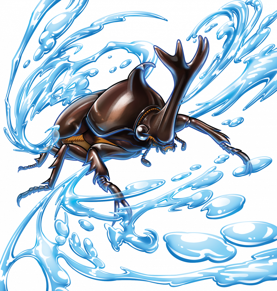 カブトムシのカード