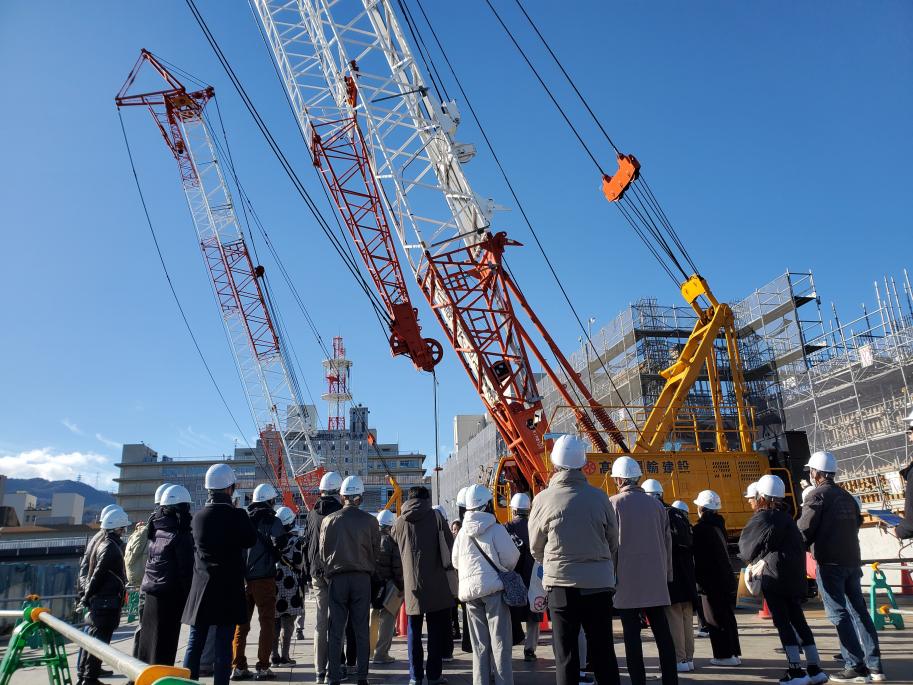 建設現場見学のイメージ