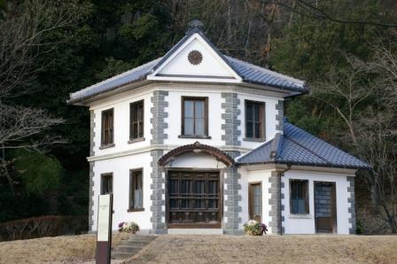 旧安土巡査駐在所の外観