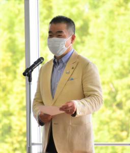 三日月知事の挨拶1