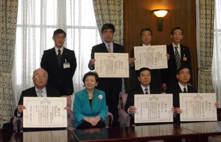 平成25年度受賞者写真