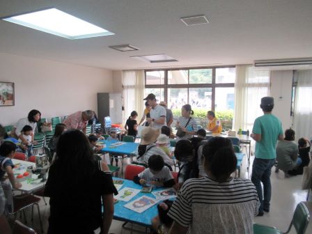 ちびっ子消防広場の様子