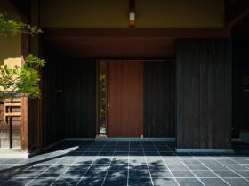 古民家リフォームモデルハウス玄関