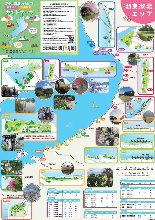 湖岸緑地（湖東湖北）