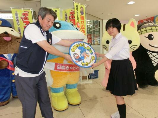 甲賀地域ゆる3プロジェクト防犯キャンペーンの様子5