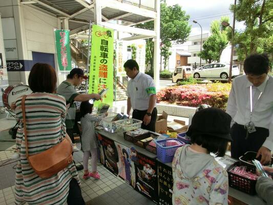 大津地域防犯啓発（大津警察署ふれあいフェスタ）の様子3