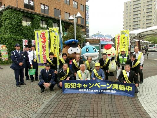 守山市ゆる3プロジェクト防犯キャンペーン(5月20日・地域安全の日)の様子1