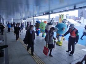大津地域ゆる3プロジェクト防犯キャンペーン（平成27年オープニング啓発）の様子2