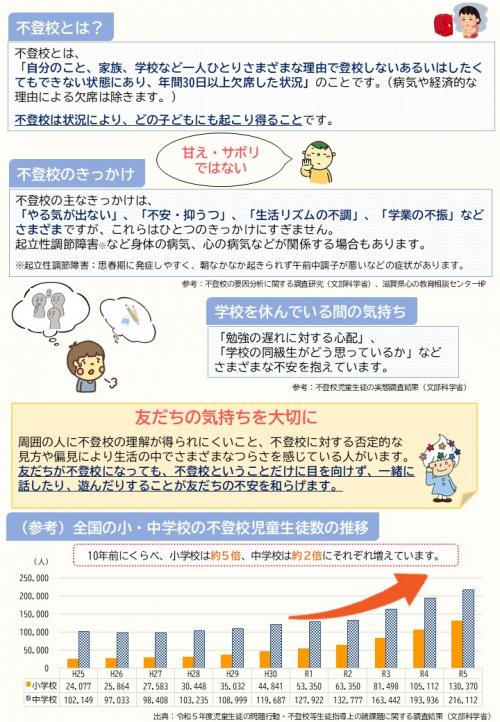中学生以上向けリーフレットの画像2