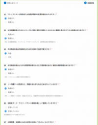 簡易診断ツールの操作画面イメージ2