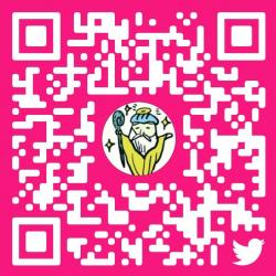 TwitterアカウントのQRコード
