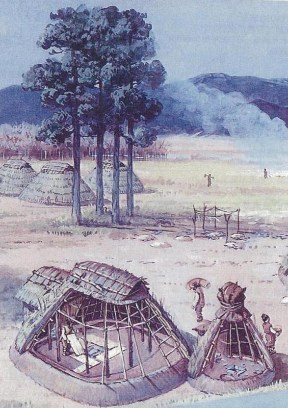 竪穴住居イメージ