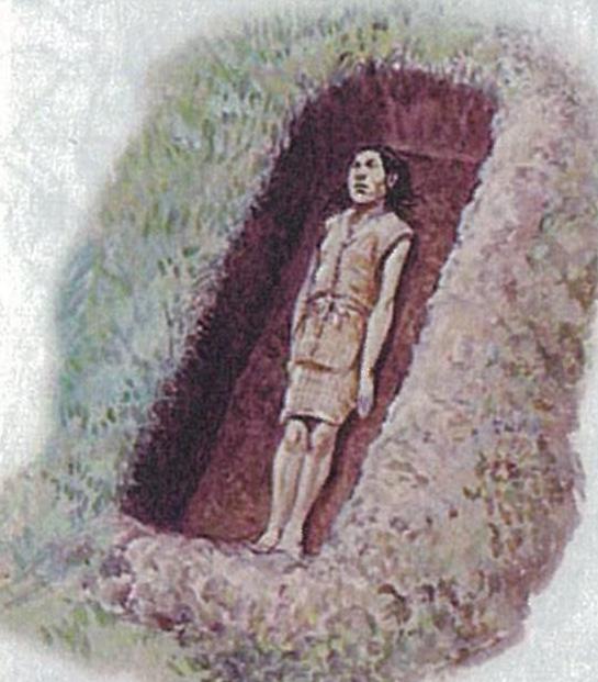 土坑墓イメージ