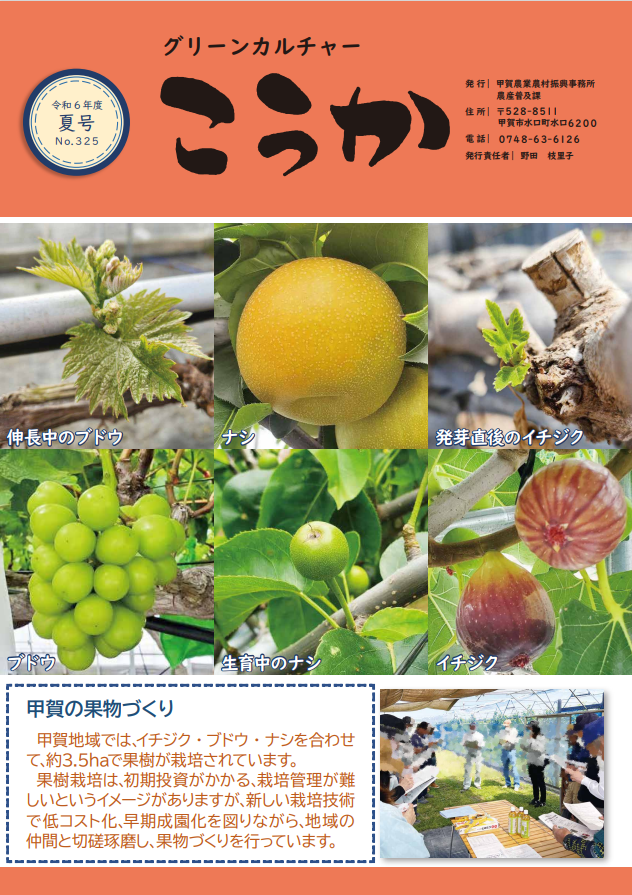 グリーンカルチャーこうか（令和6年度夏号）