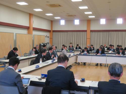 第14回首長会議の様子