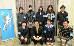 「滋賀県青少年広報レンジャー」の皆さんと意見交換