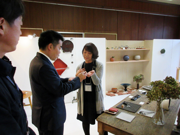 「T・E・I・B・A・N Japan classico 滋賀のモノづくり展」を視察