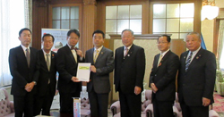 野洲・湖南・竜王総合調整協議会の皆様と面会