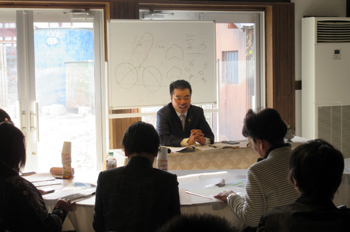 近江八幡まちや倶楽部にて開催された商工会議所女性会の皆様との意見交換会