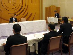 良知会、公明党滋賀県議団の議員の皆様と県政の課題等について意見交換