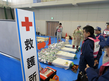 滋賀県原子力防災実働訓練に参加