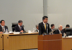 関西広域連合議会に出席