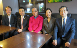 フランス滋賀県人会の方々と面会