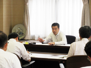 各部局との答弁協議