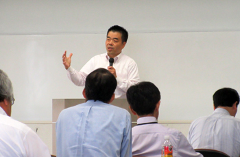 職員研修にて講話