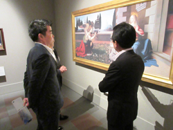 大塚国際美術館にて作品展示を鑑賞