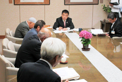 滋賀県漁業協同組合連合会の要望をお受けする