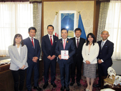 びわ湖チャリティー100km歩行大会実行委員会の皆様と