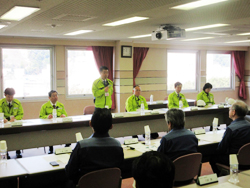 高浜発電所にかかる高島市との安全協定の締結を求めることをお伝え