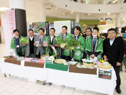草津市内で開催された「近江米&近江の漬物 魅力発信フェア」に出席2