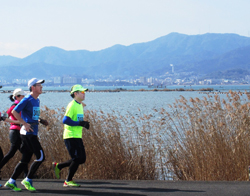 12kmコースをラン