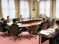 県議会一般質問にかかる答弁協議