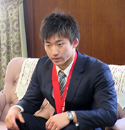 吉田拓馬選手(日本体育大学・県立長浜北星高校出身)