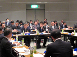 滋賀県首長会議に出席