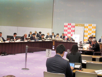 関西広域連合委員会に出席
